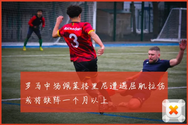 罗马中场佩莱格里尼遭遇屈肌拉伤或将缺阵一个月以上